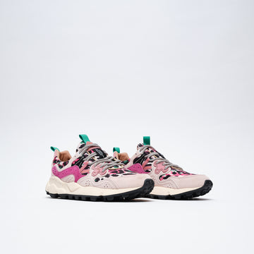 Flower Mountain - Yamano 3 Woman Suede/Nylon (Camo Pink-Fuchsia)
