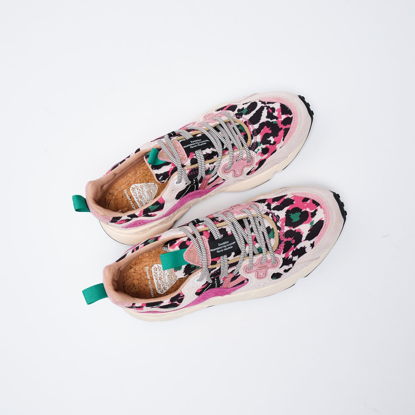 Flower Mountain - Yamano 3 Woman Suede/Nylon (Camo Pink-Fuchsia)