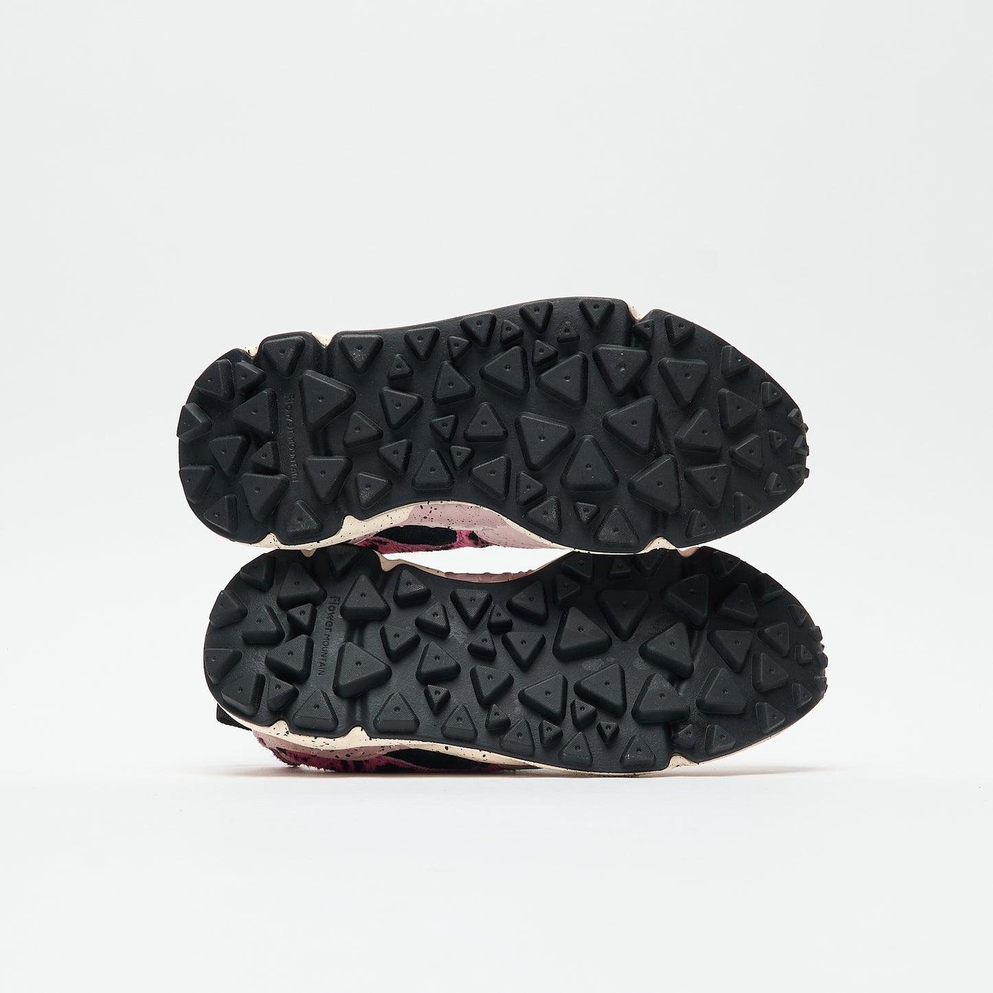 Flower Mountain - Yamano 3 Woman Suede/Pony Hair/Nylon (Coral Rose/Black)