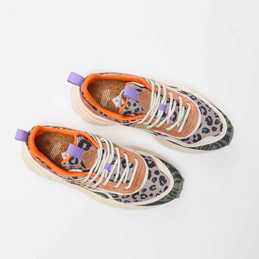 Flower Mountain - Kotetsu Woman "Animal Print" (Sage/Zucca)