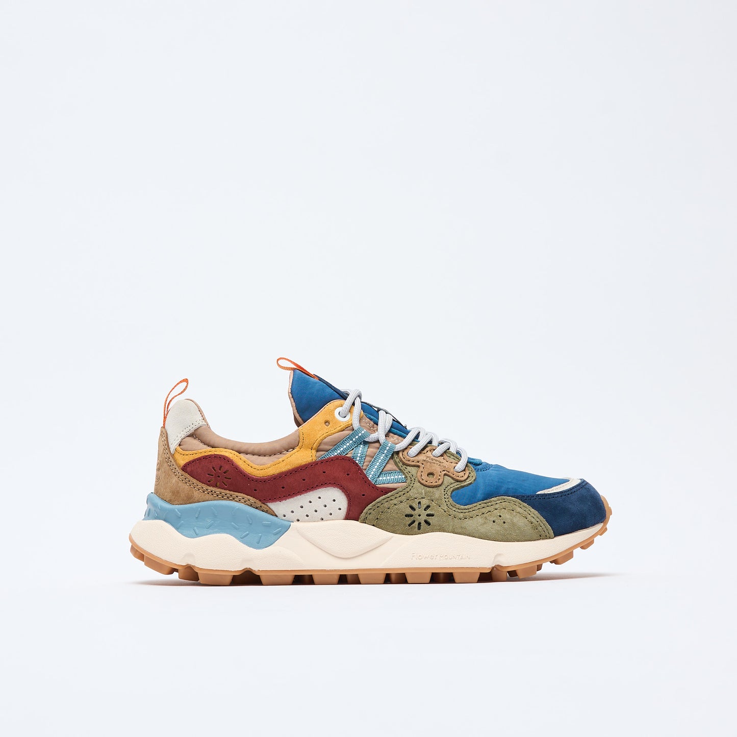 Flower Mountain - Yamano 3 Women Suede/Nylon (Blue/Army Green)
