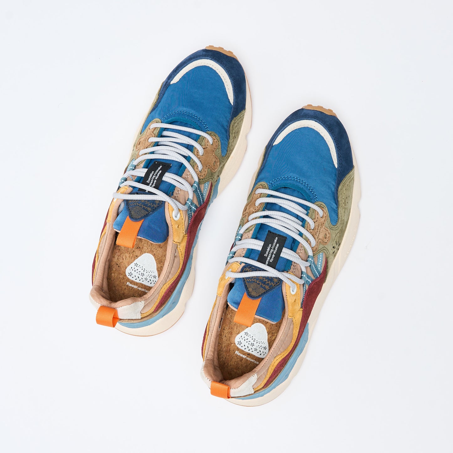 Flower Mountain - Yamano 3 Women Suede/Nylon (Blue/Army Green)