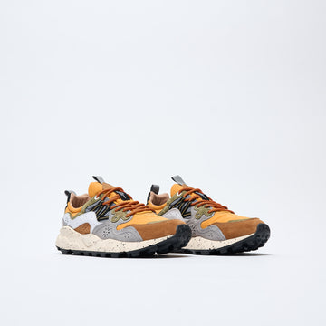 Flower Mountain - Yamano 3 Women Suede/Nylon (Warm Brown/Mustard)