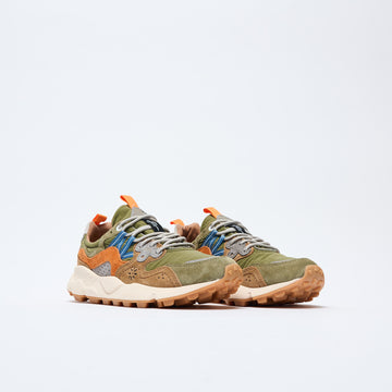 Flower Mountain - Yamano 3 Women Suede/Nylon-Ripstop (Military Brown)