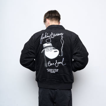 Fucking Awesome - Korea Bar Varsity Jacket (Black)