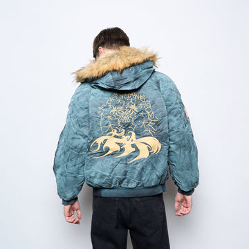 Fucking Awesome - Savie Hooded Bomber Jacket (Black)