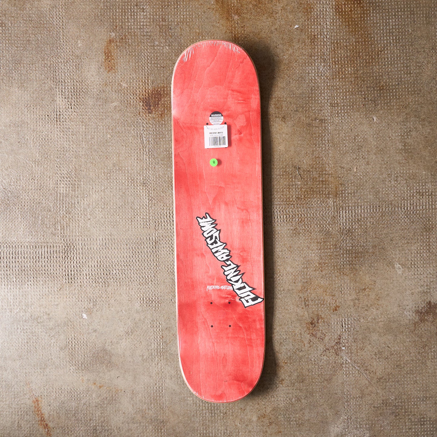 Fucking Awesome - Embossed Color Deck (Gamma Ray Blue)