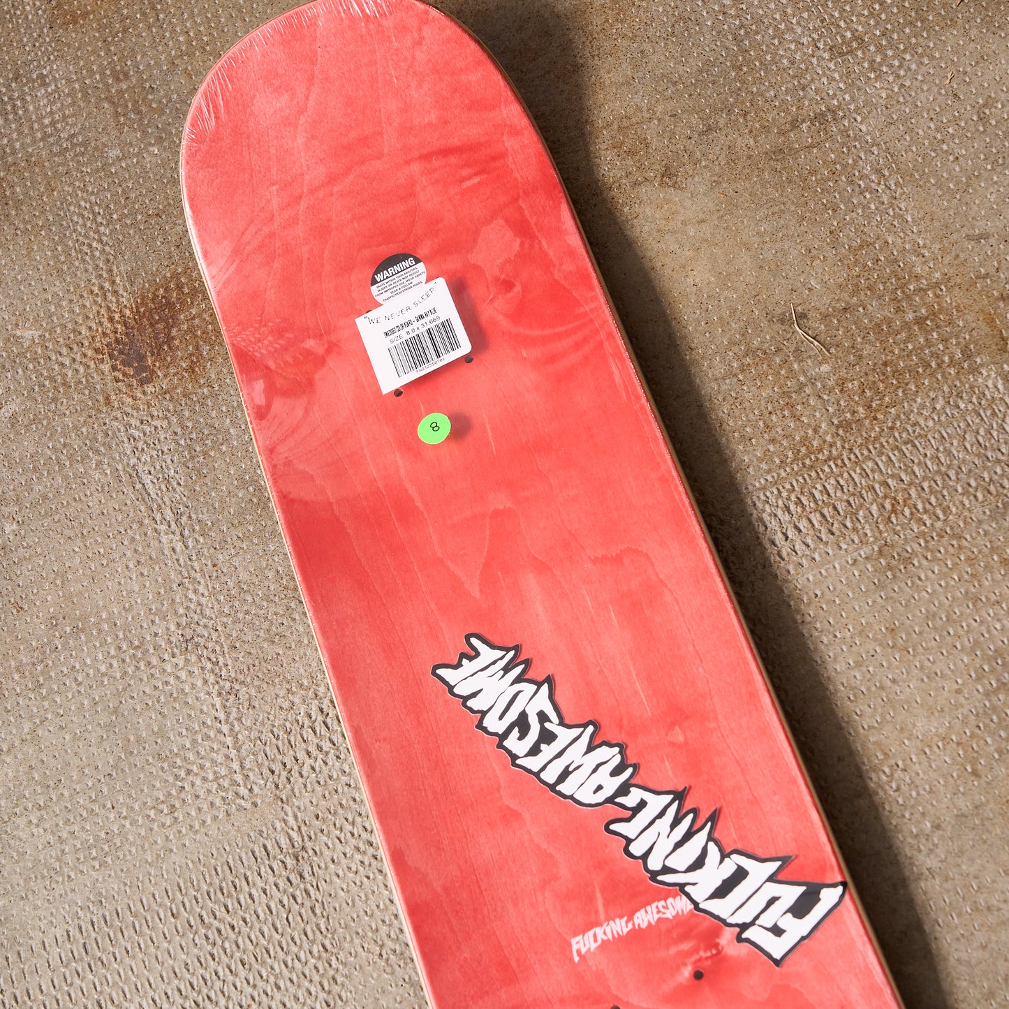 Fucking Awesome - Embossed Color Deck (Gamma Ray Blue)