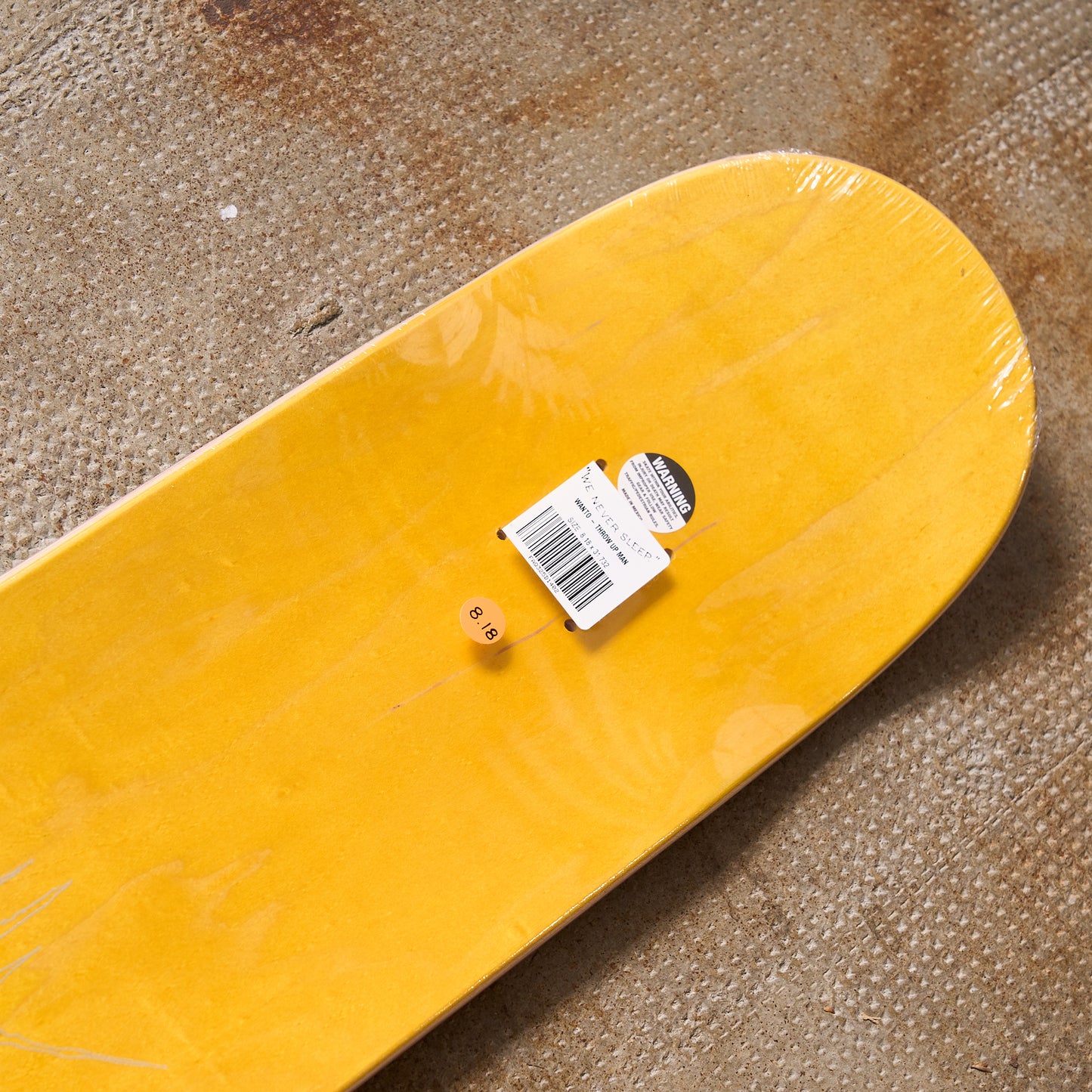 Fucking Awesome - Wanto Trow up Man Deck 8.18
