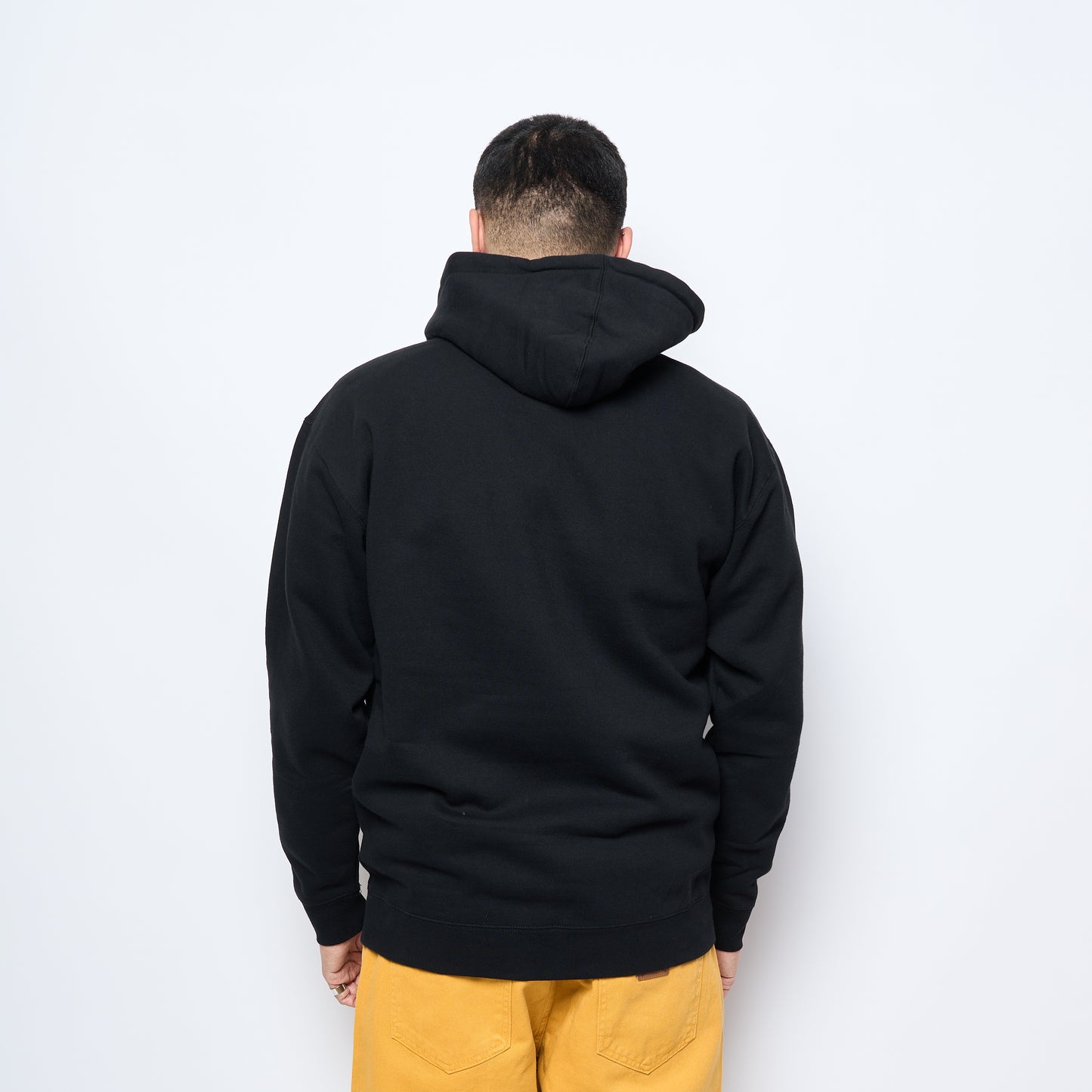 Fucking Awesome Spike Repeat Embroidered Hoodie (Black)
