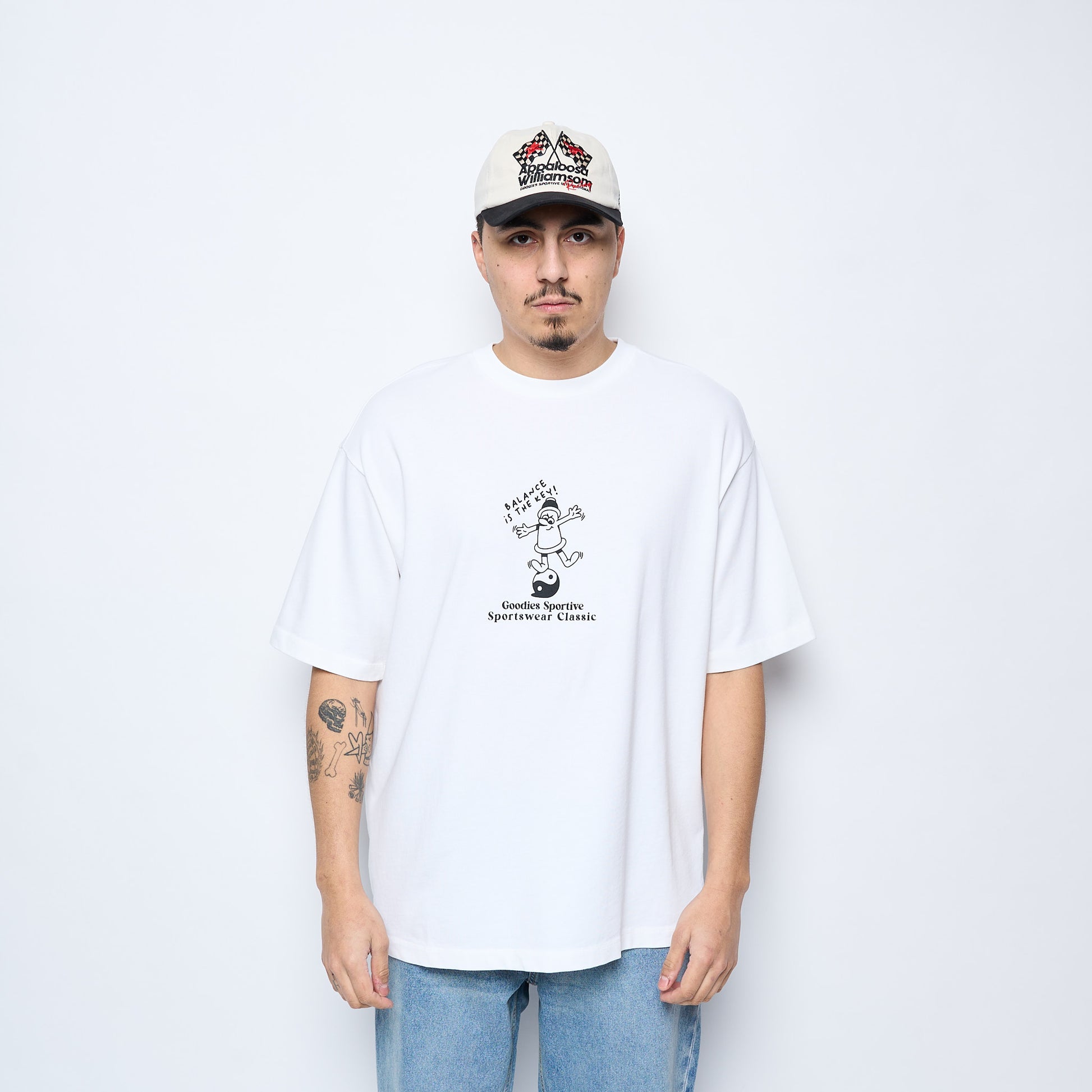 Goodies Sportive - Balance Tee (White)