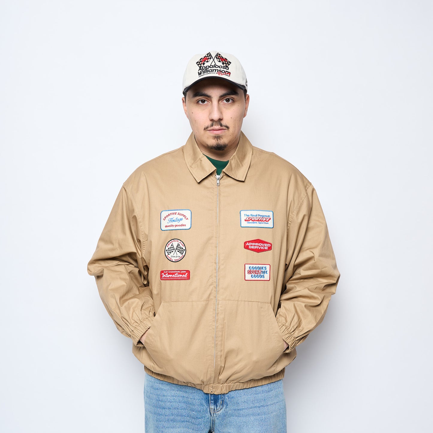 Goodies Sportive - Racing Retro Jacket (Brown)