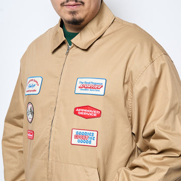 Goodies Sportive - Racing Retro Jacket (Brown)