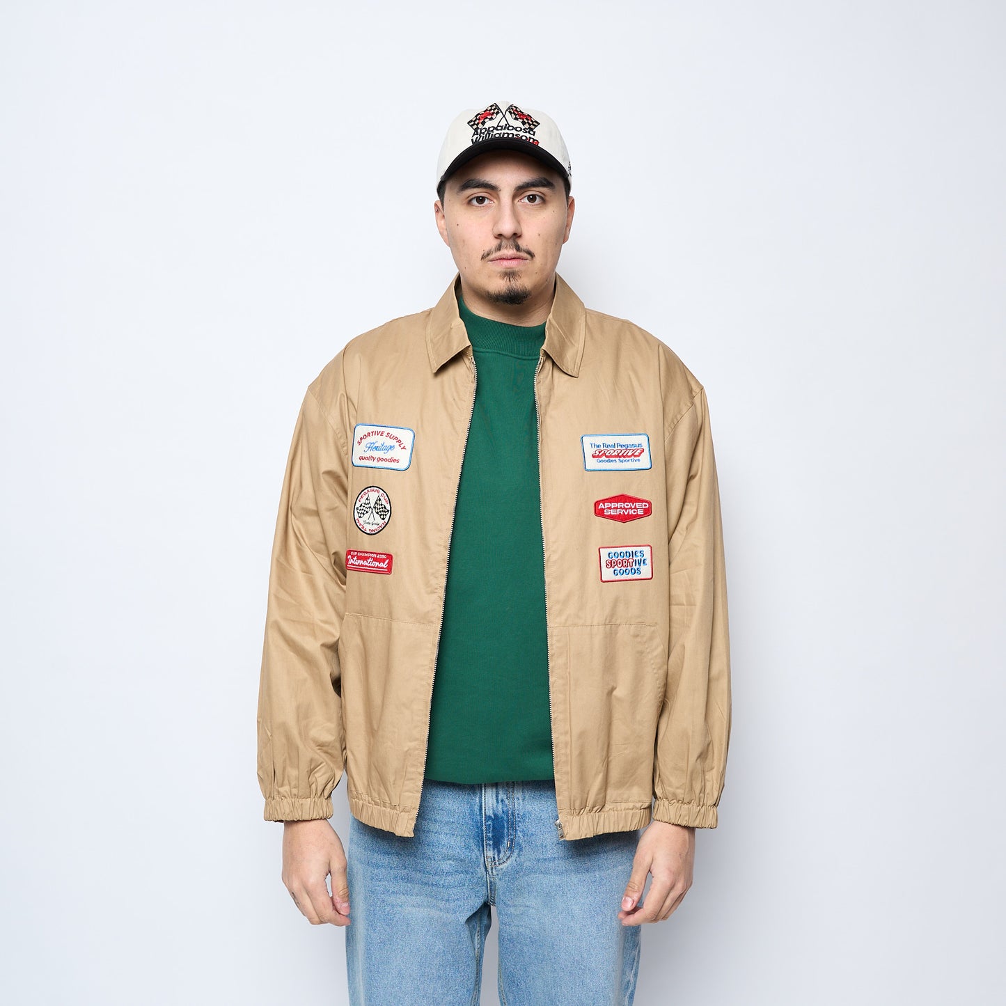 Goodies Sportive - Racing Retro Jacket (Brown)