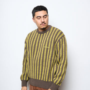 Goodies Sportive -Pre-Internet Knit Cashmere (Brown/Mustard)