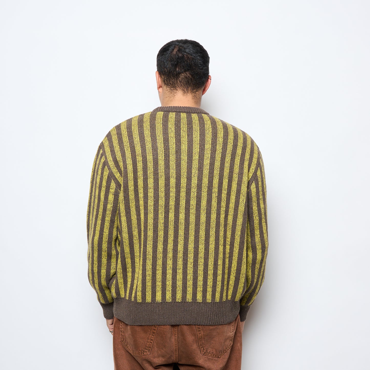 Goodies Sportive -Pre-Internet Knit Cashmere (Brown/Mustard)