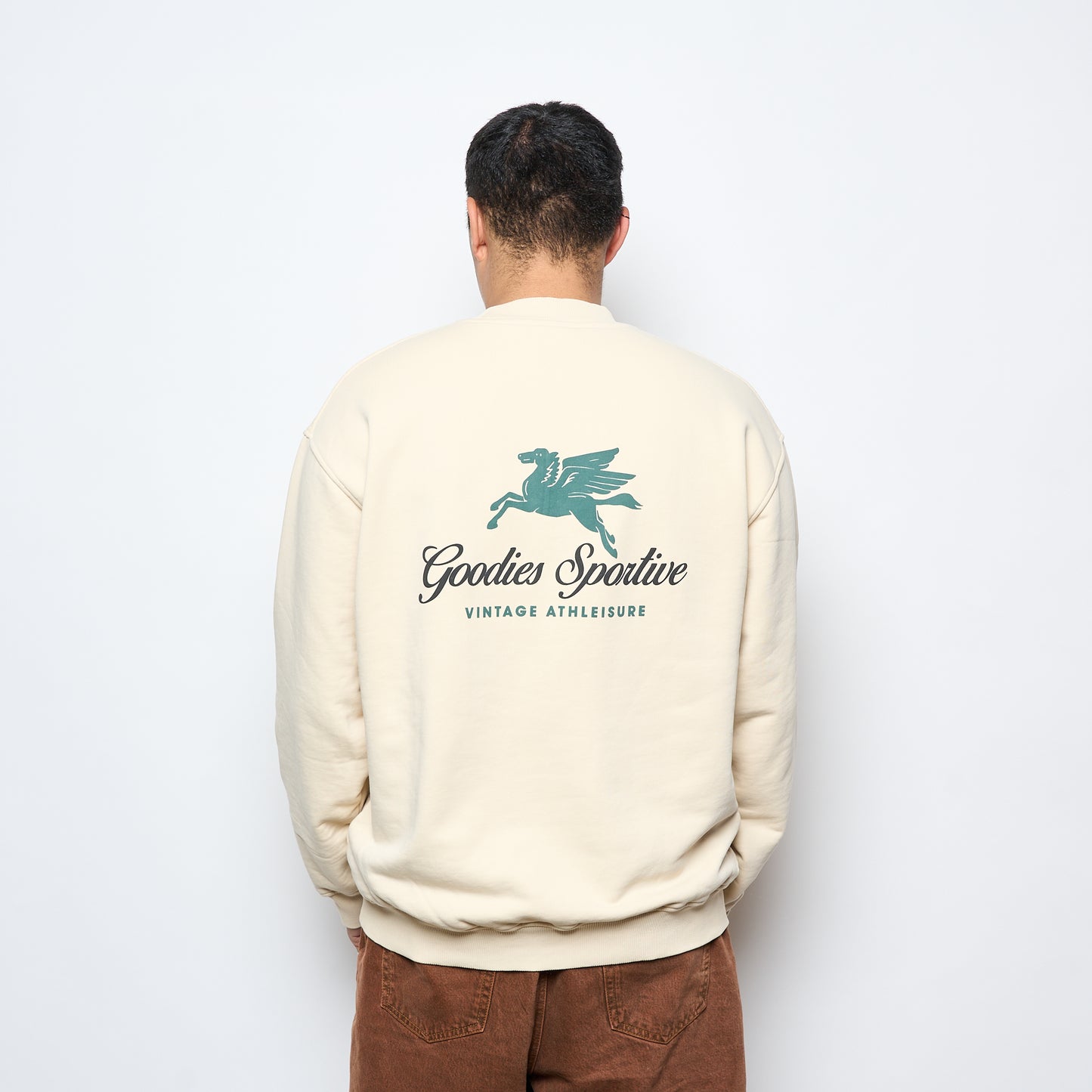 Goodies Sportive - 550G Premium Crewneck (Hummus)