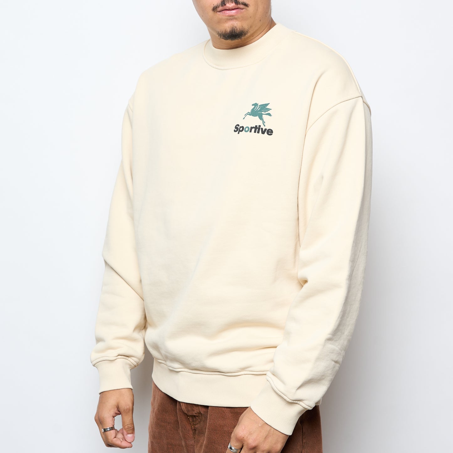 Goodies Sportive - 550G Premium Crewneck (Hummus)