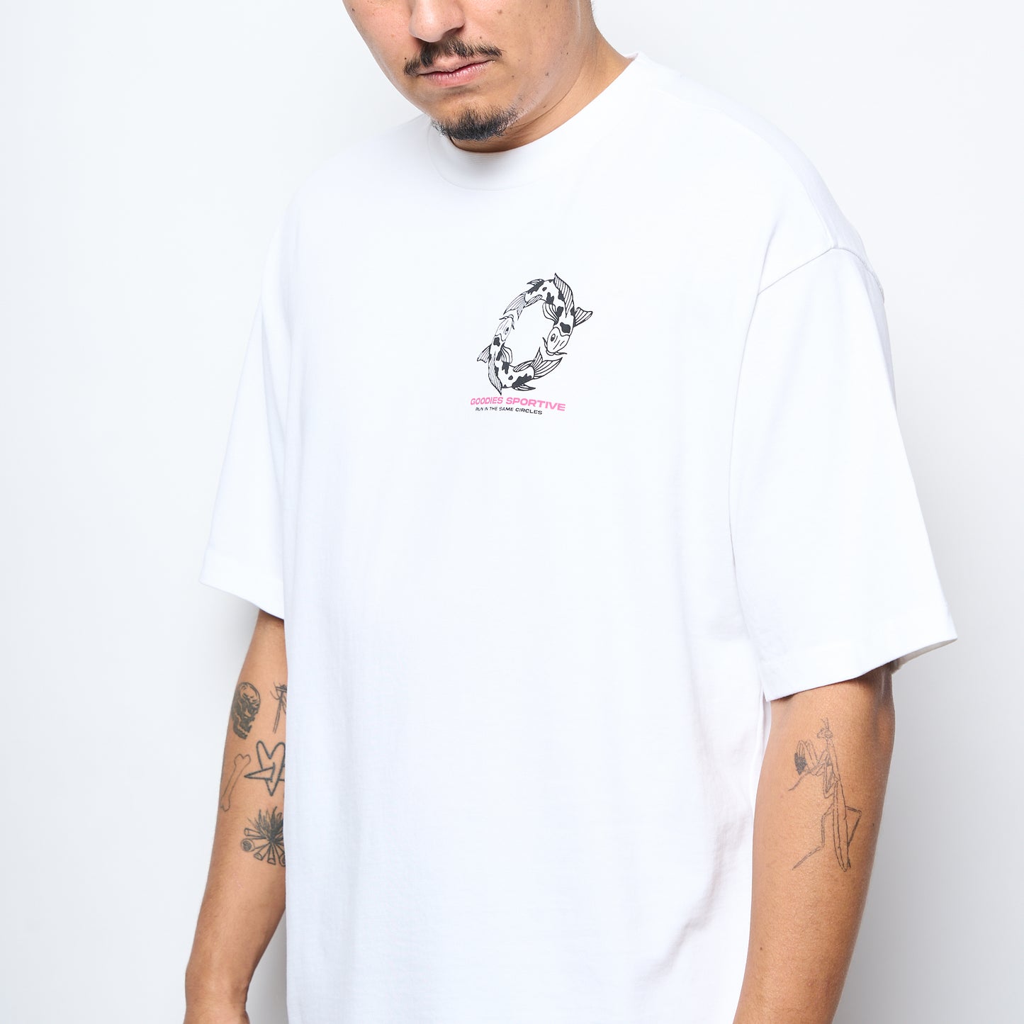 Goodies Sportive - Carp T-Shirt (White)