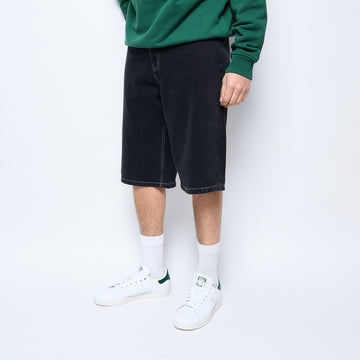 Goodies Sportive - Denim Contrast Thread Short (Black)
