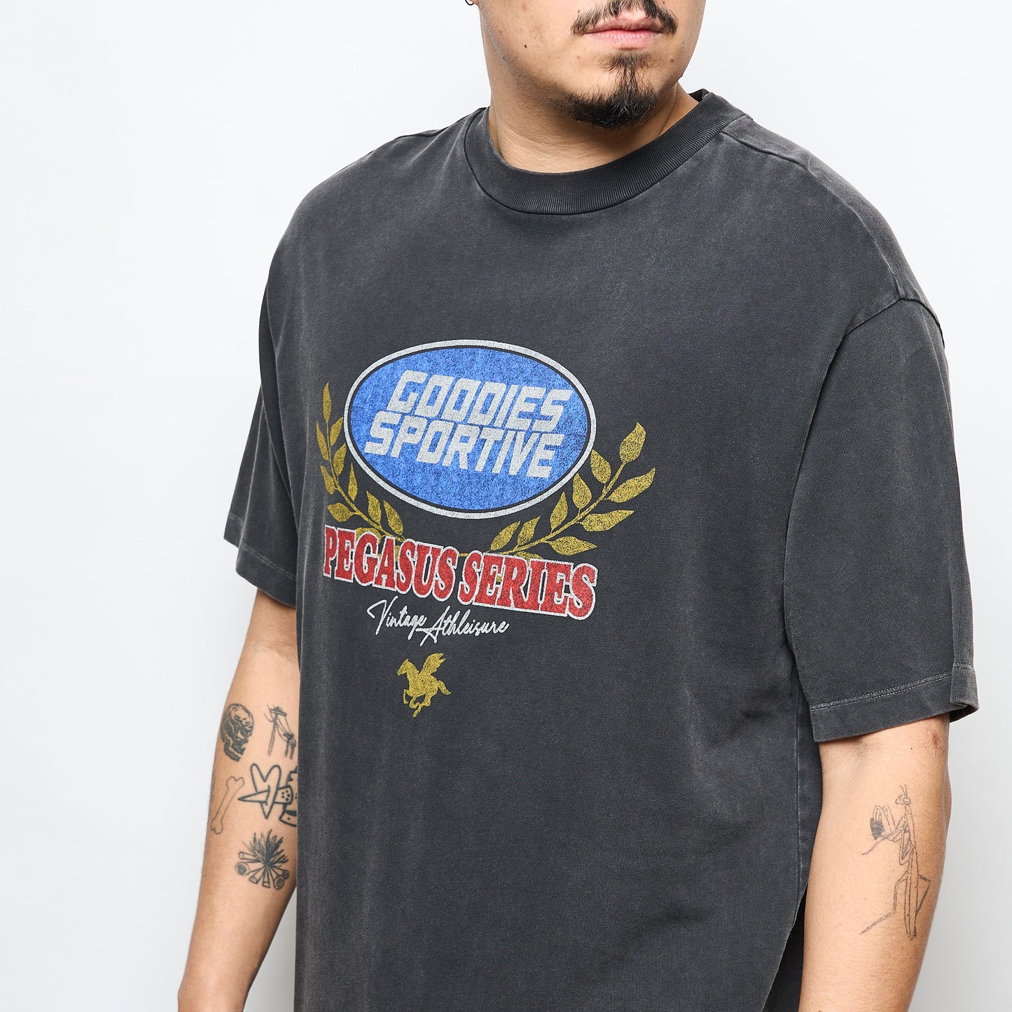 Goodies Sportive - Fadeout Premium Caesar Tee (Black)