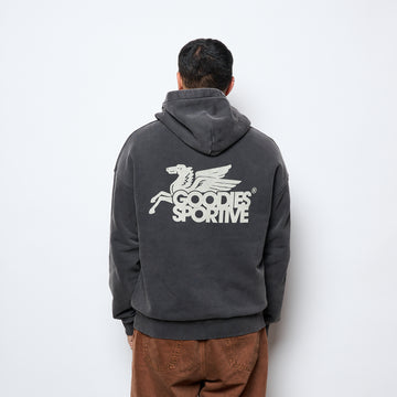 Goodies Sportive - Vintage Pegasus Hoodie (Black)