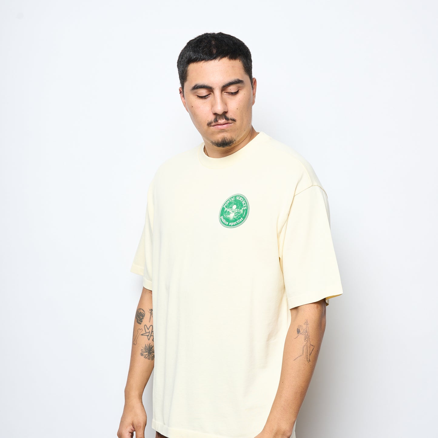 Goodies Sportive - Vintage Postal T-shirt (Butter)