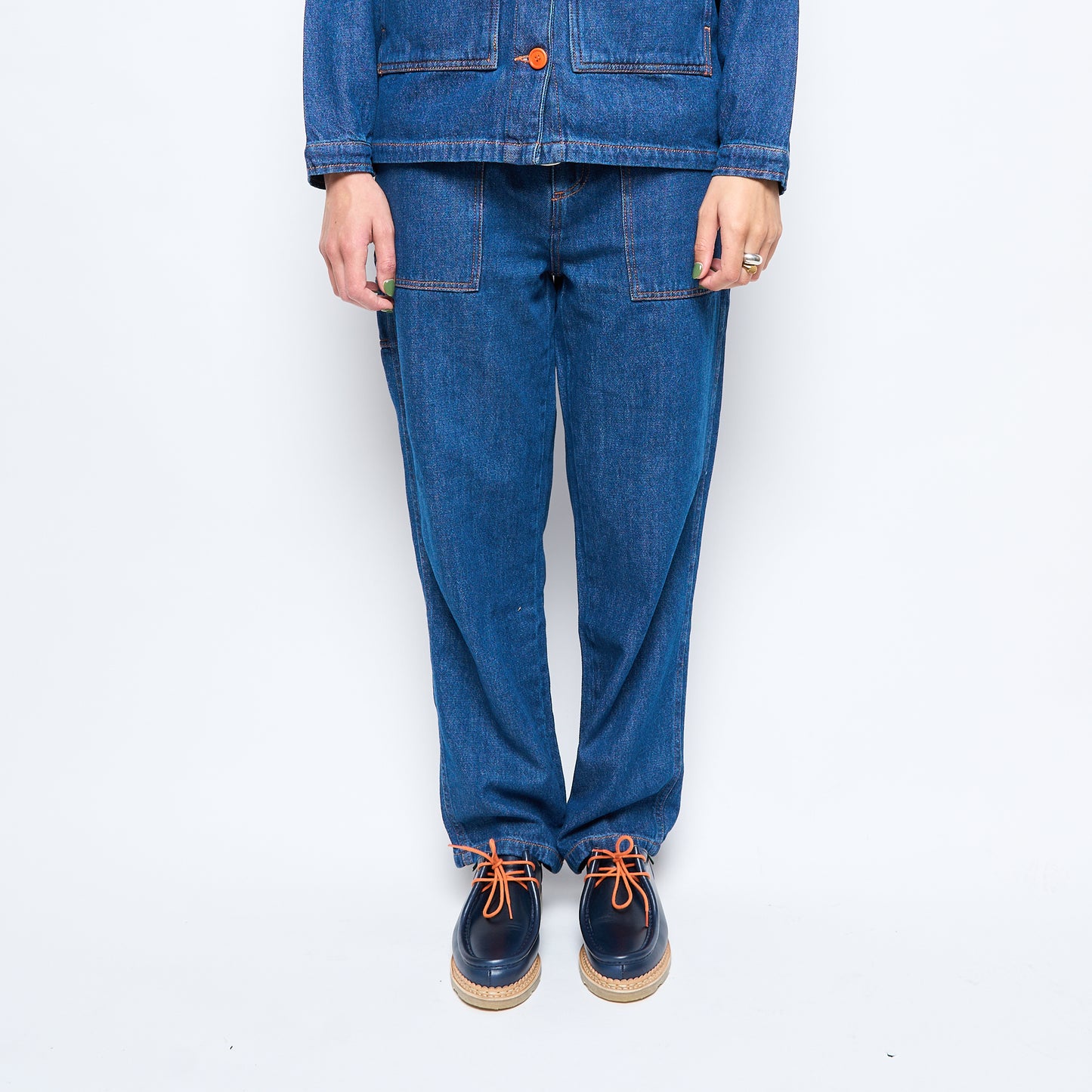 Graine x Paraboot - Denim Pant (Denim Blue)