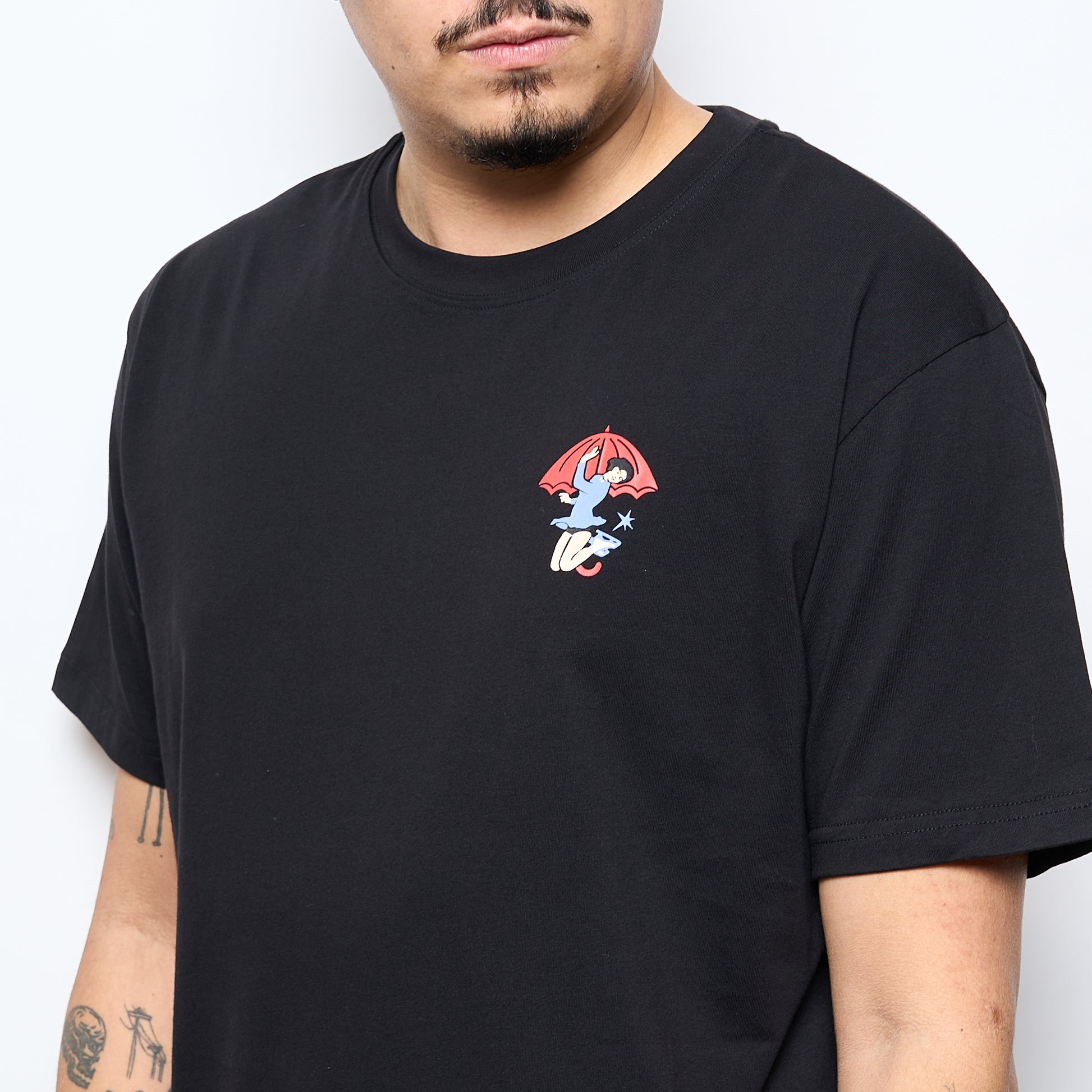 Hélas - Skating Tee  (Black)