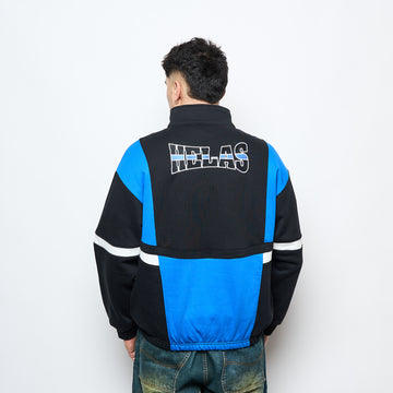 Hélas Skate - Hoop Quarter Zip (Blue/Black)