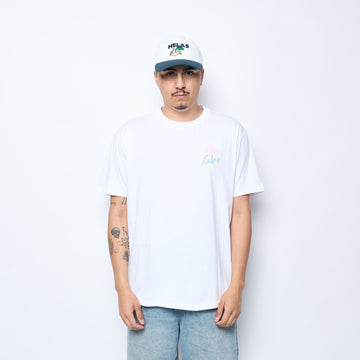 Hélas caps Co - Flamingo Tee (White)
