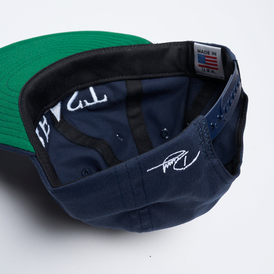 Hardbody Skateboards - Beast 6 Panel Snapback (Navy)