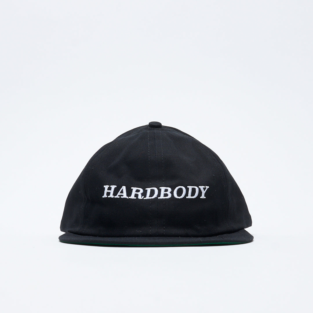 Hardbody Skateboards - Hardbody Logo 6 Panel Cap (Black)