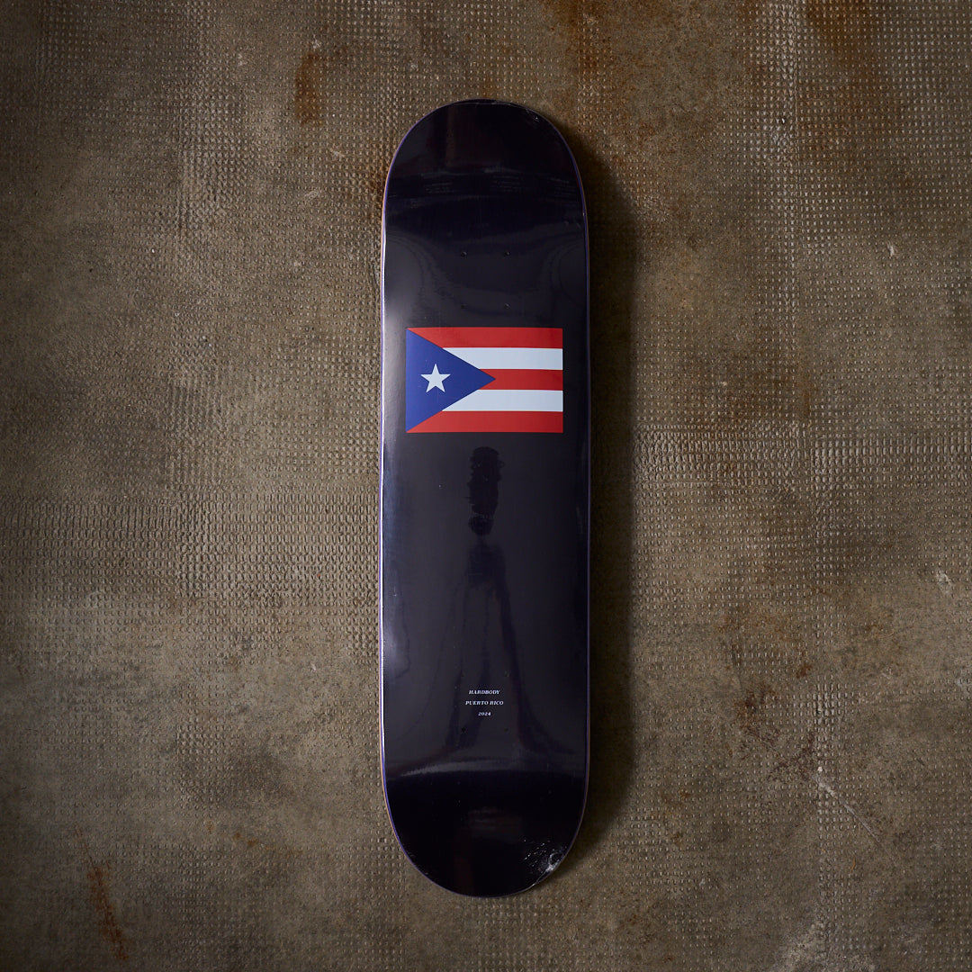 Hardbody Skateboards - Puerto Rico Flag Deck 8.5