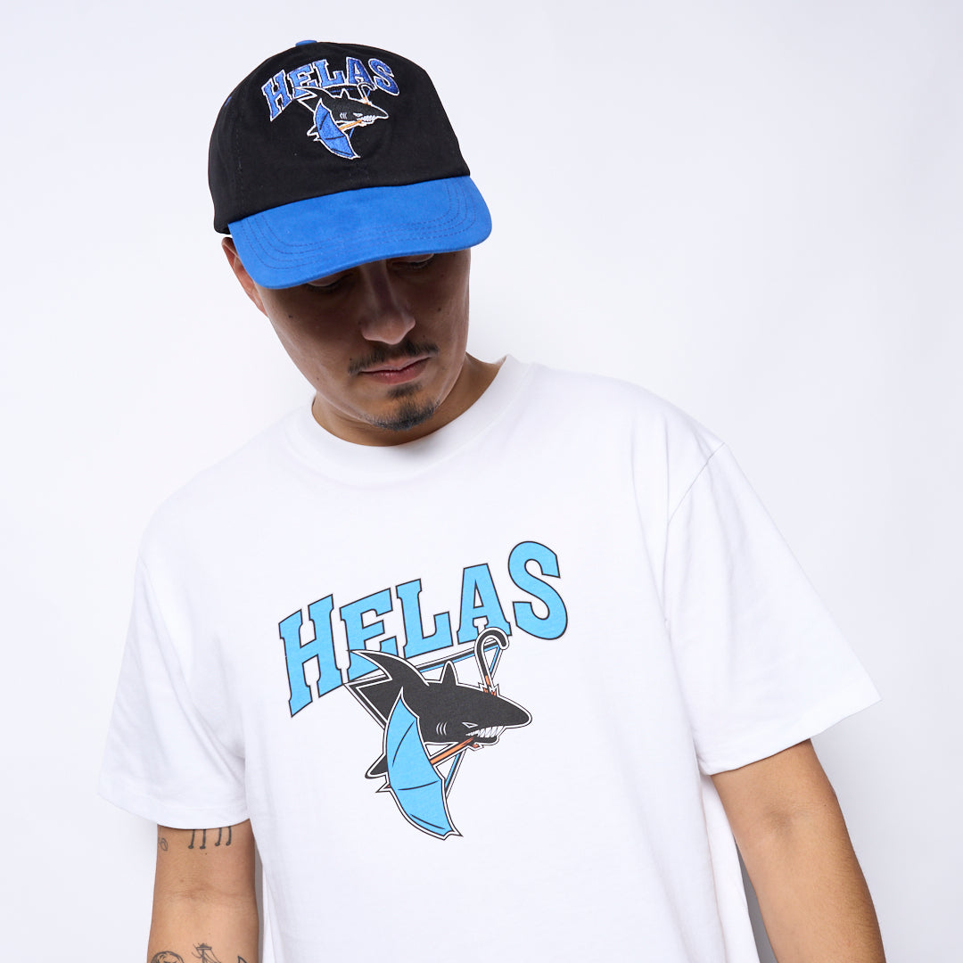 Hélas Cap Co - Requins Tee (White)