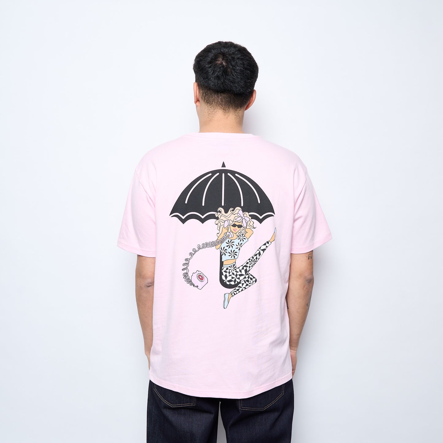 Helas Caps Co - Flirt Tee (Light Pink)