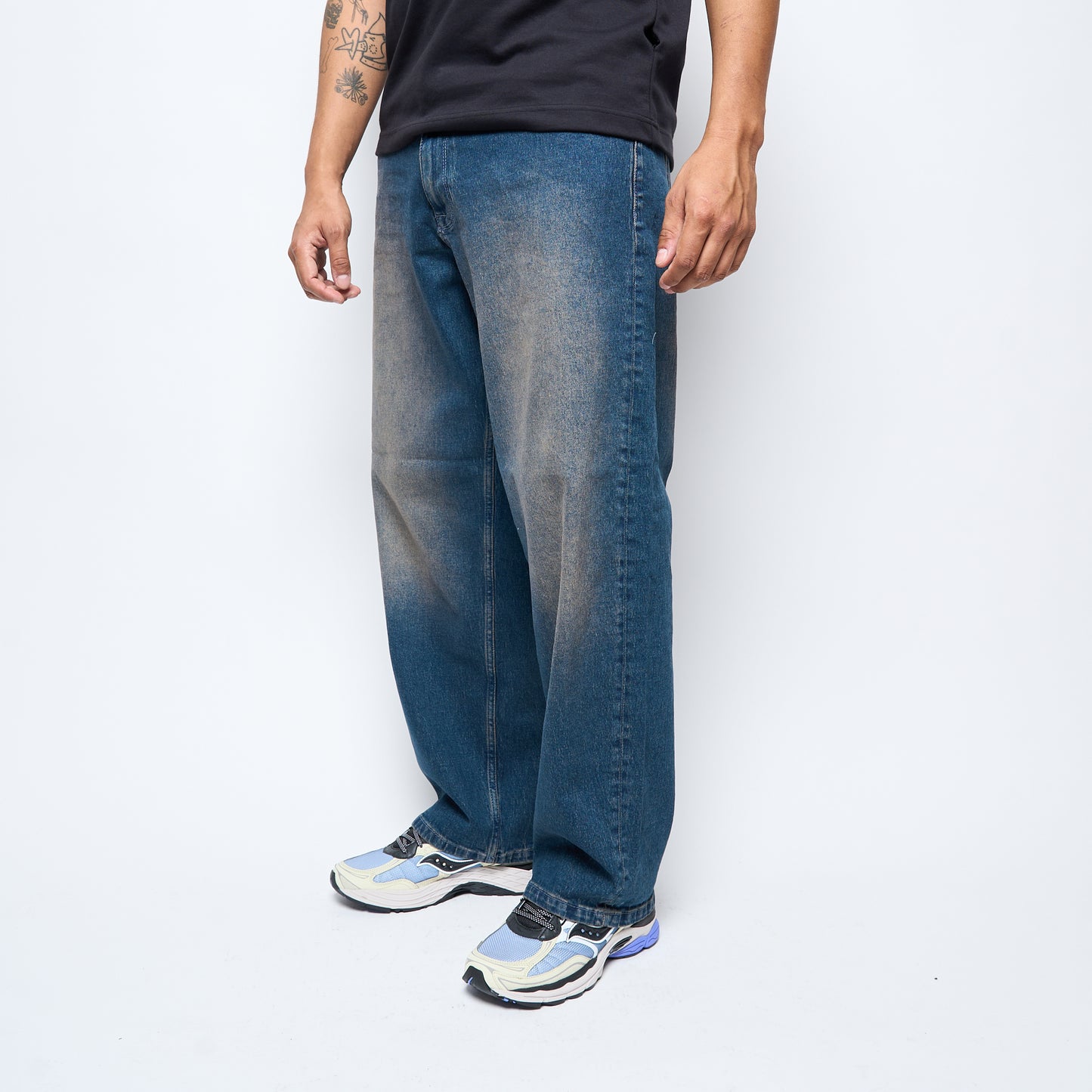 Homeboy - X-Tra Monster Denim Pants (Dirty Blue)