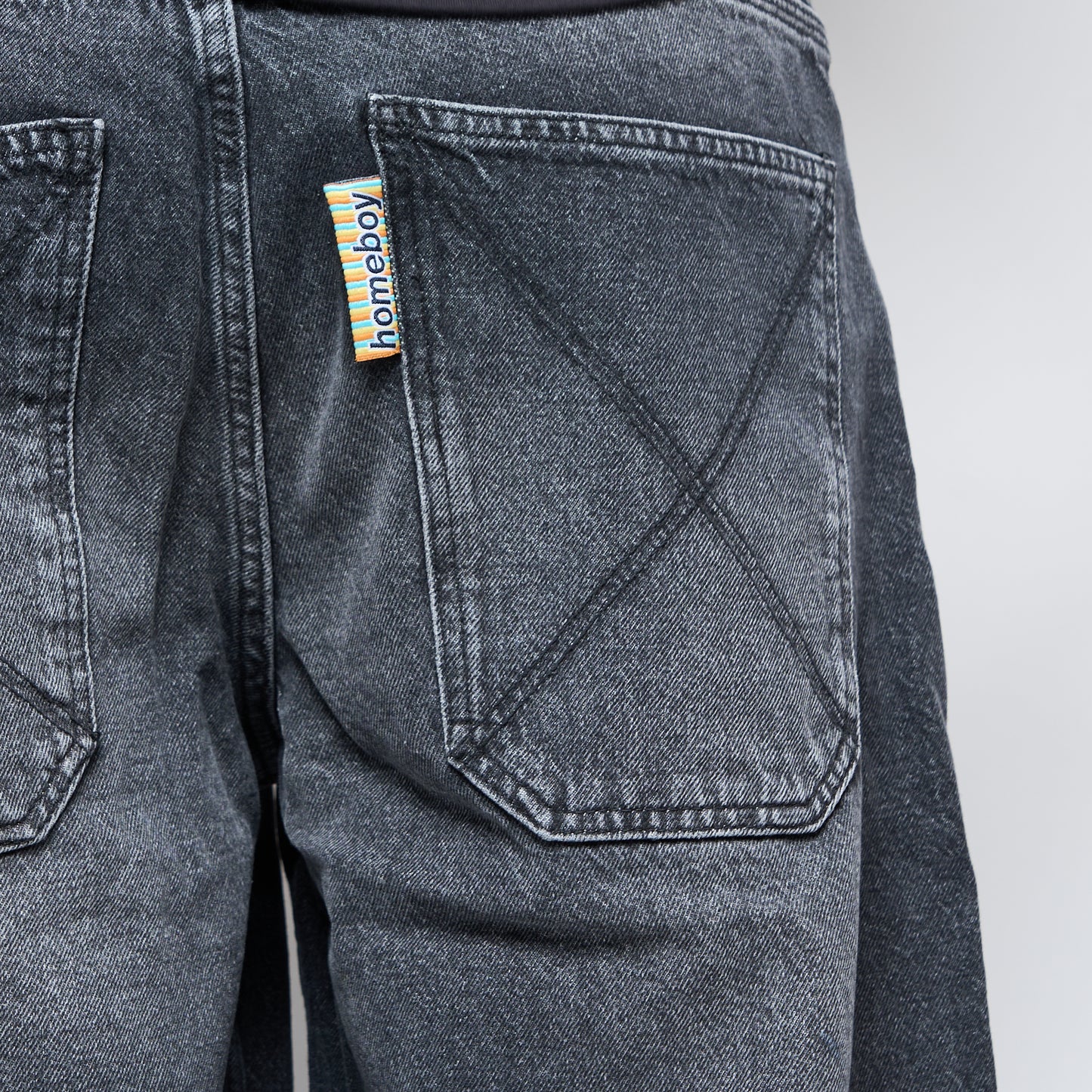 Homeboy - X-tra Desperado Denim Pants (Vintage Black)