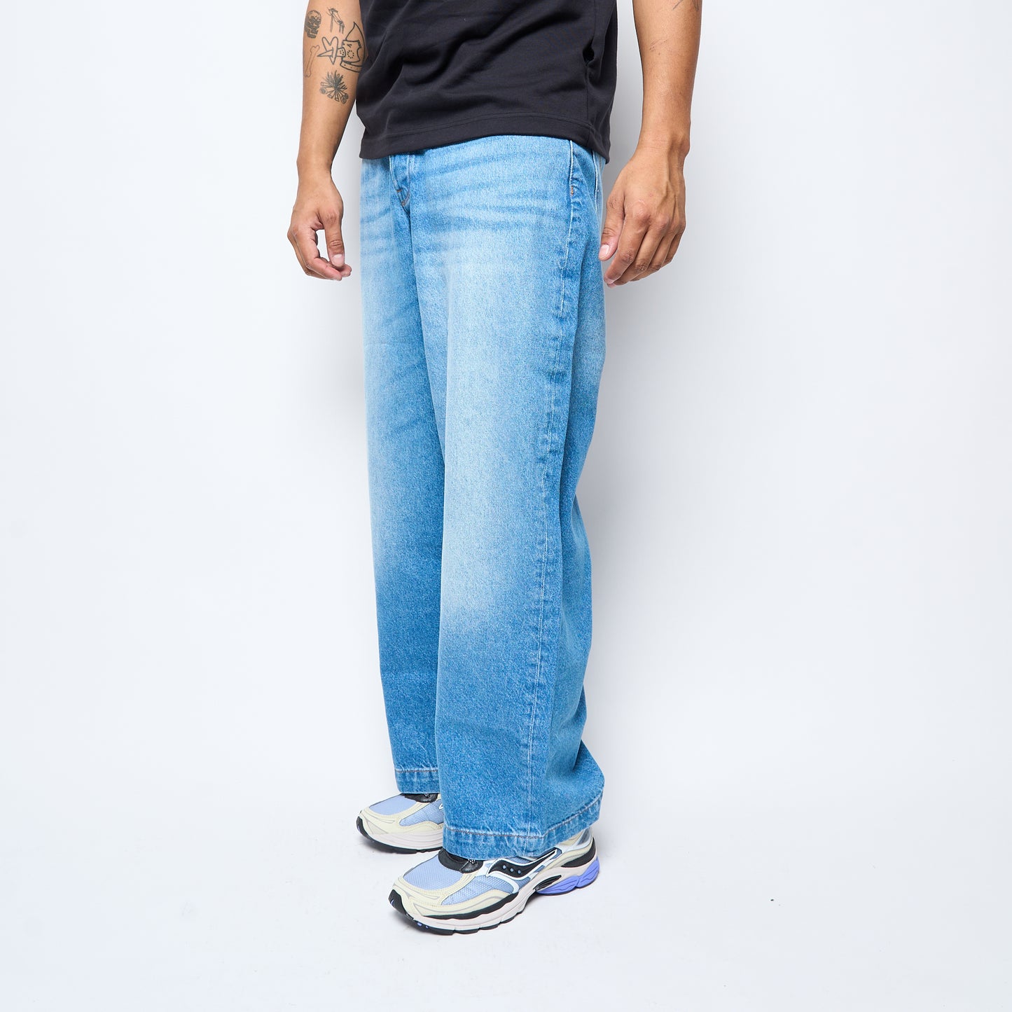 Homeboy - X-tra Desperado Denim Pants (Vintage Blue)