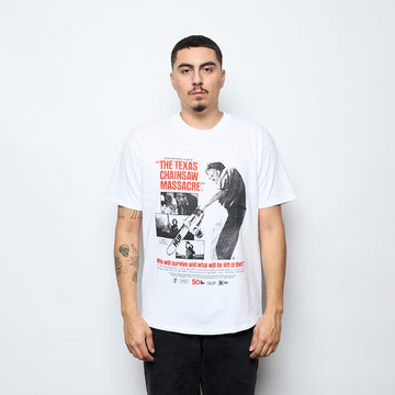 Huf x Texas Chainsaw Massacre - Box Office SS Tee (White)