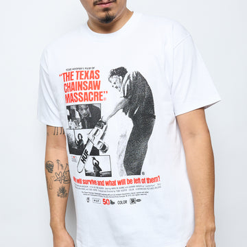 Huf x Texas Chainsaw Massacre - Box Office SS Tee (White)
