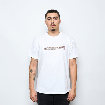 Huf x Texas Chainsaw Massacre - Unparalleled Terror SS Tee (White)