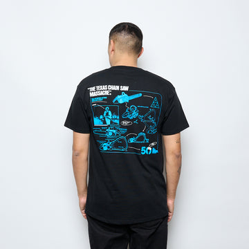 Huf x Texas Chainsaw Massacre - Fear SS Tee (Black)