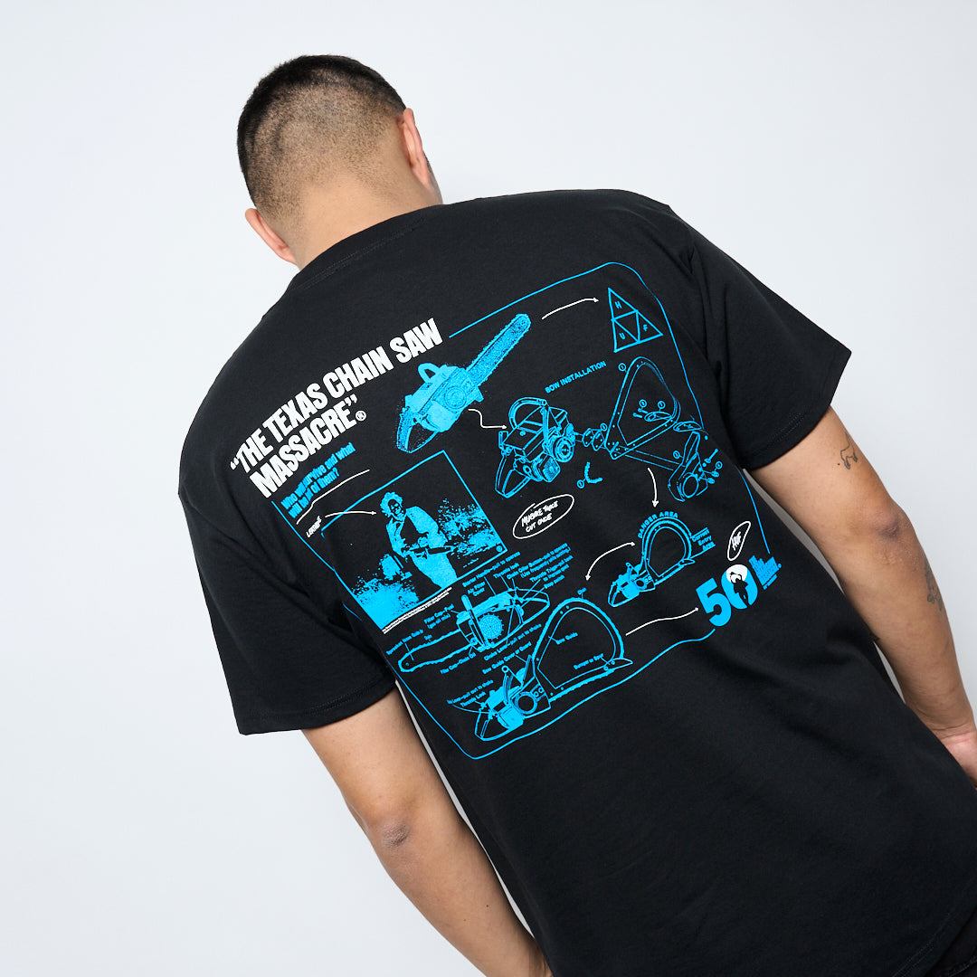 Huf x Texas Chainsaw Massacre - Fear SS Tee (Black)