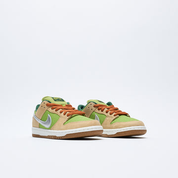 Nike SB-Dunk Low Pro WC "Snail" (Sesame/Metallic Silver-Pear-Fir)