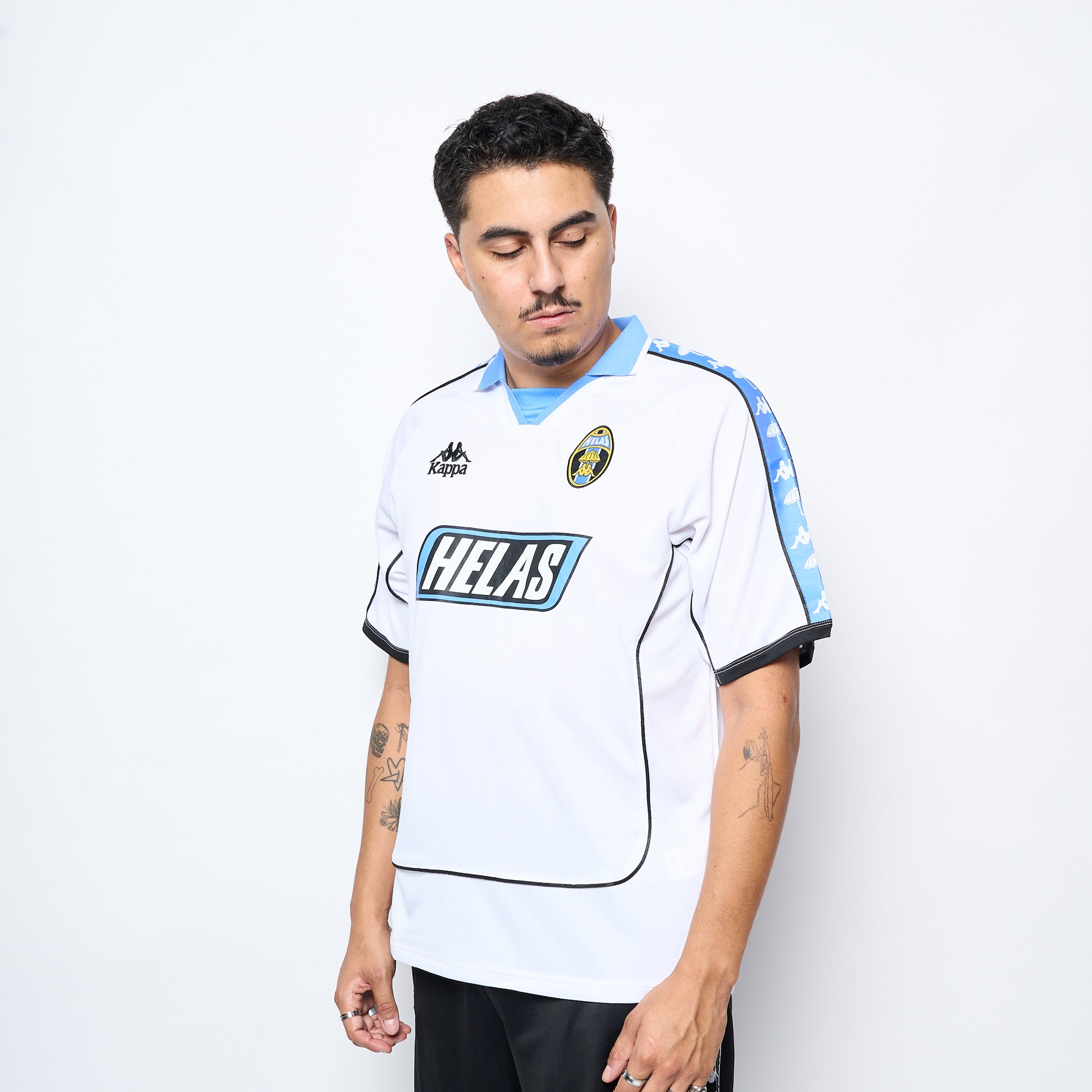 Kappa x Hélas Caps Co - Polo Jersey (White)
