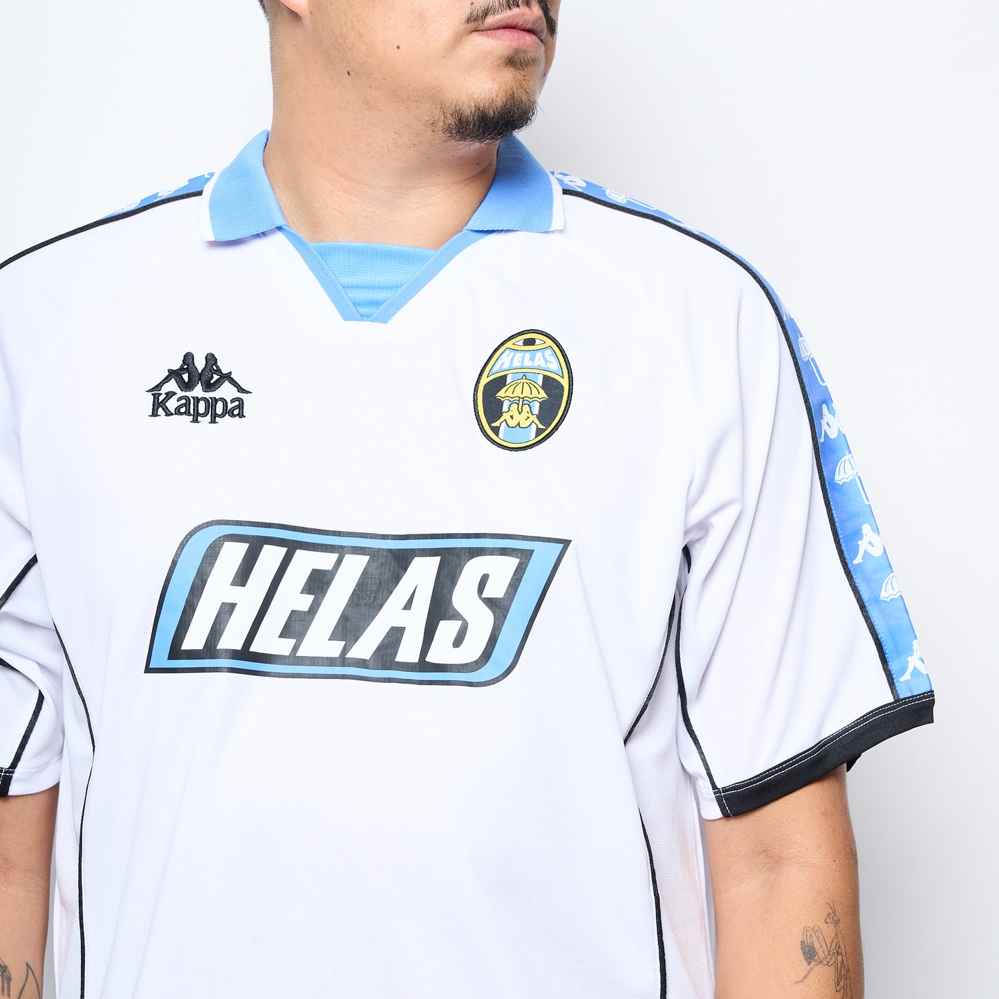 Kappa x Hélas Caps Co - Polo Jersey (White)