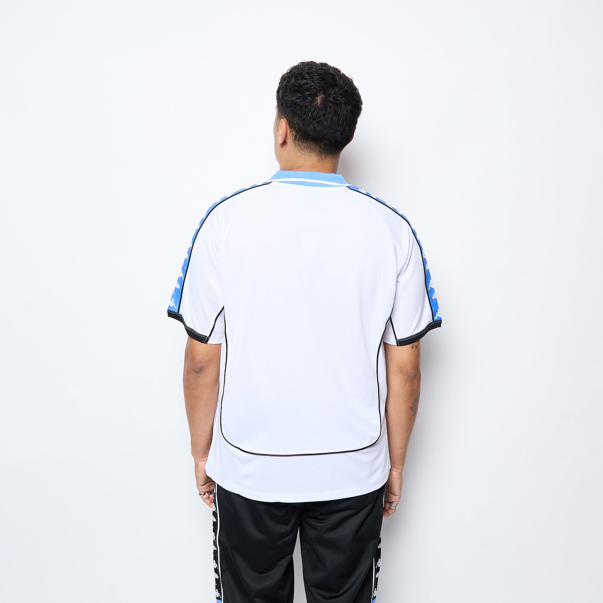 Kappa x Hélas Caps Co - Polo Jersey (White)