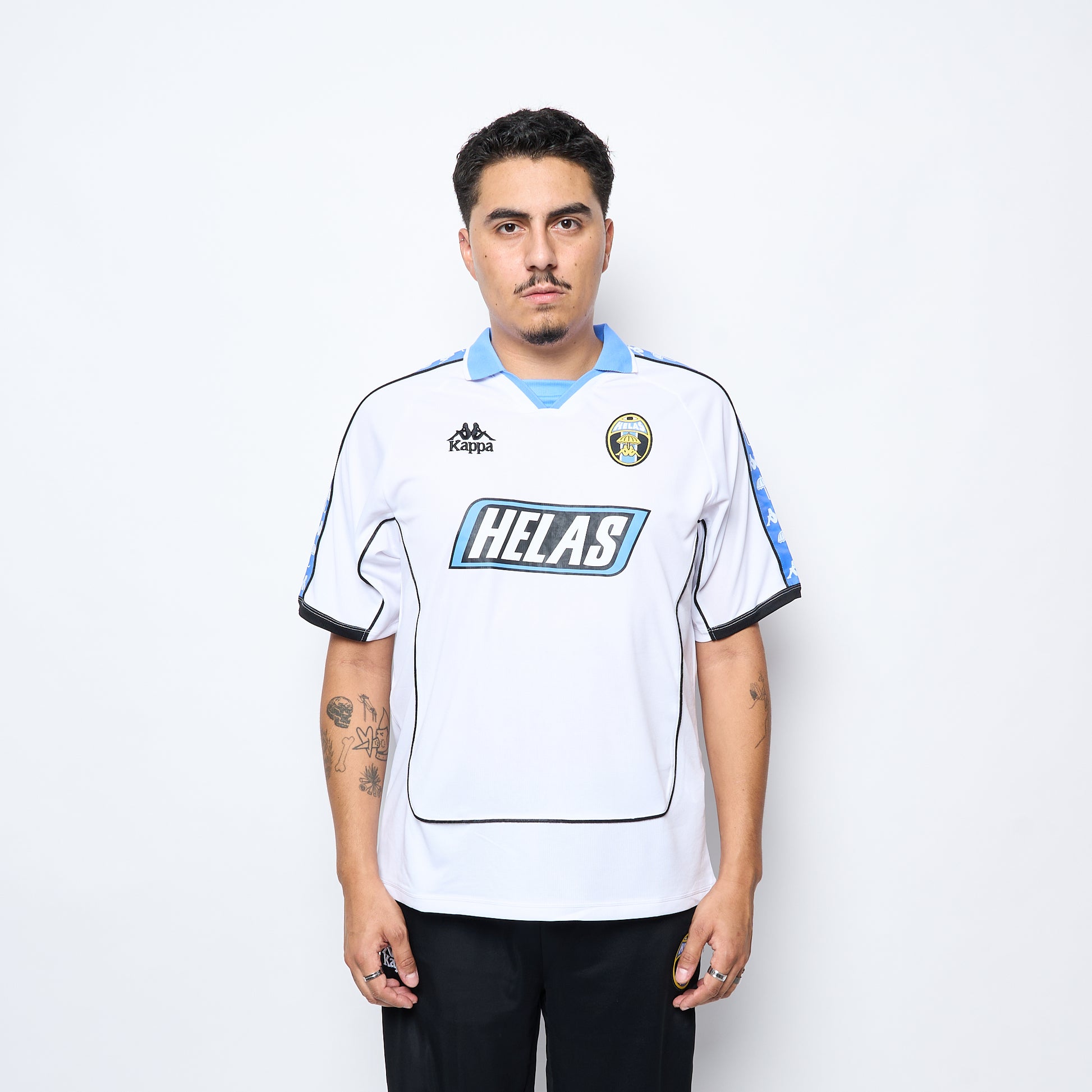 Kappa x Hélas Caps Co - Polo Jersey (White)