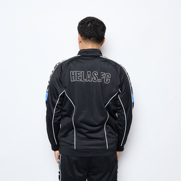 Kappa x Hélas Caps Co - Tracksuits Jacket (Black)